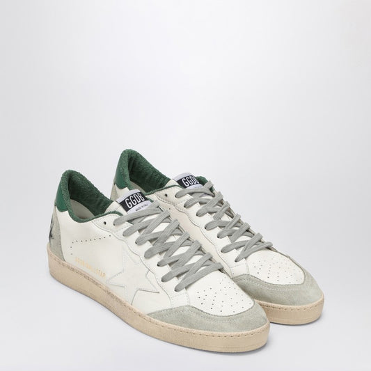 Golden Goose Ballstar white/green sneaker
