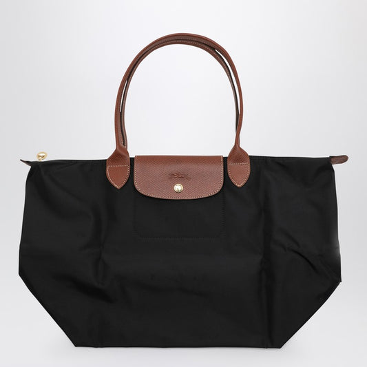 Longchamp Black Le Pliage Original M bag