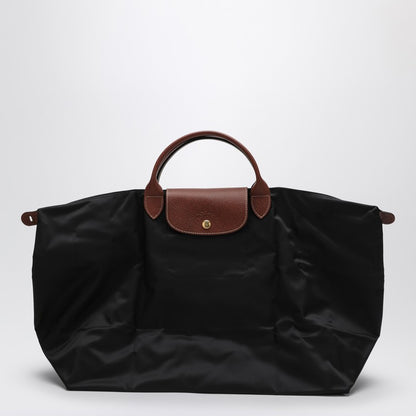 Longchamp Travel bag Black Le Pliage Original S