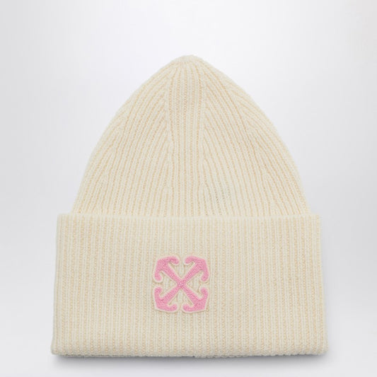 Off White Off-White™ White wool cap with logo