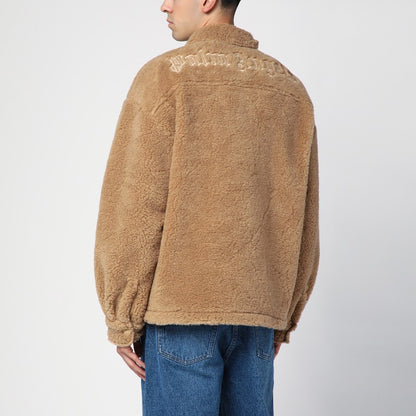 Palm Angels Camel Bear In Mind overshirt