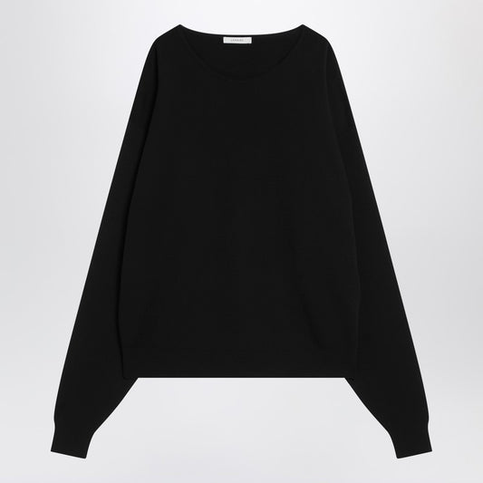 LEMAIRE Black cotton sweater